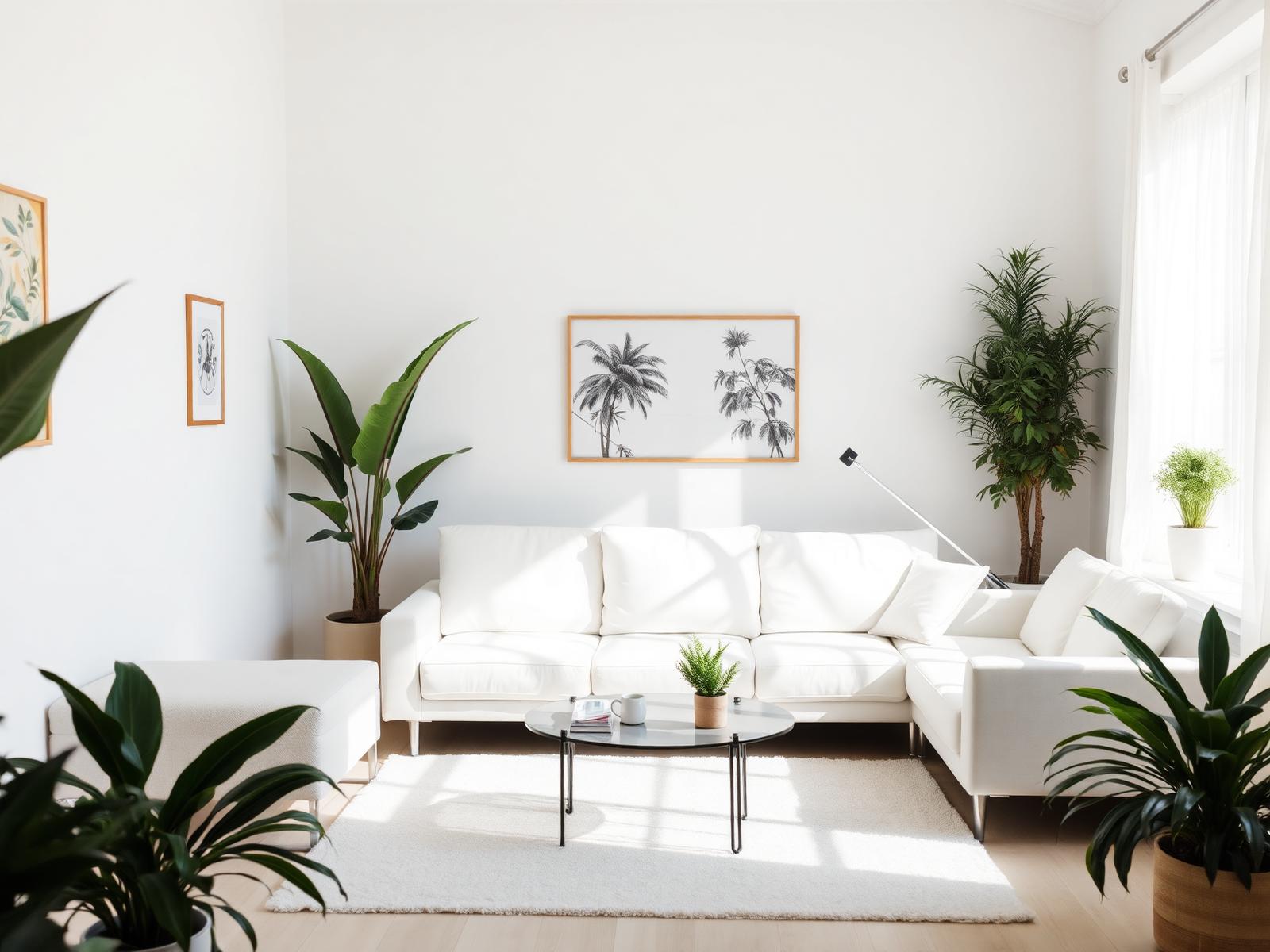 Bright, freshly cleaned modern living room by Cleandora Cleaning Services in Gaborone